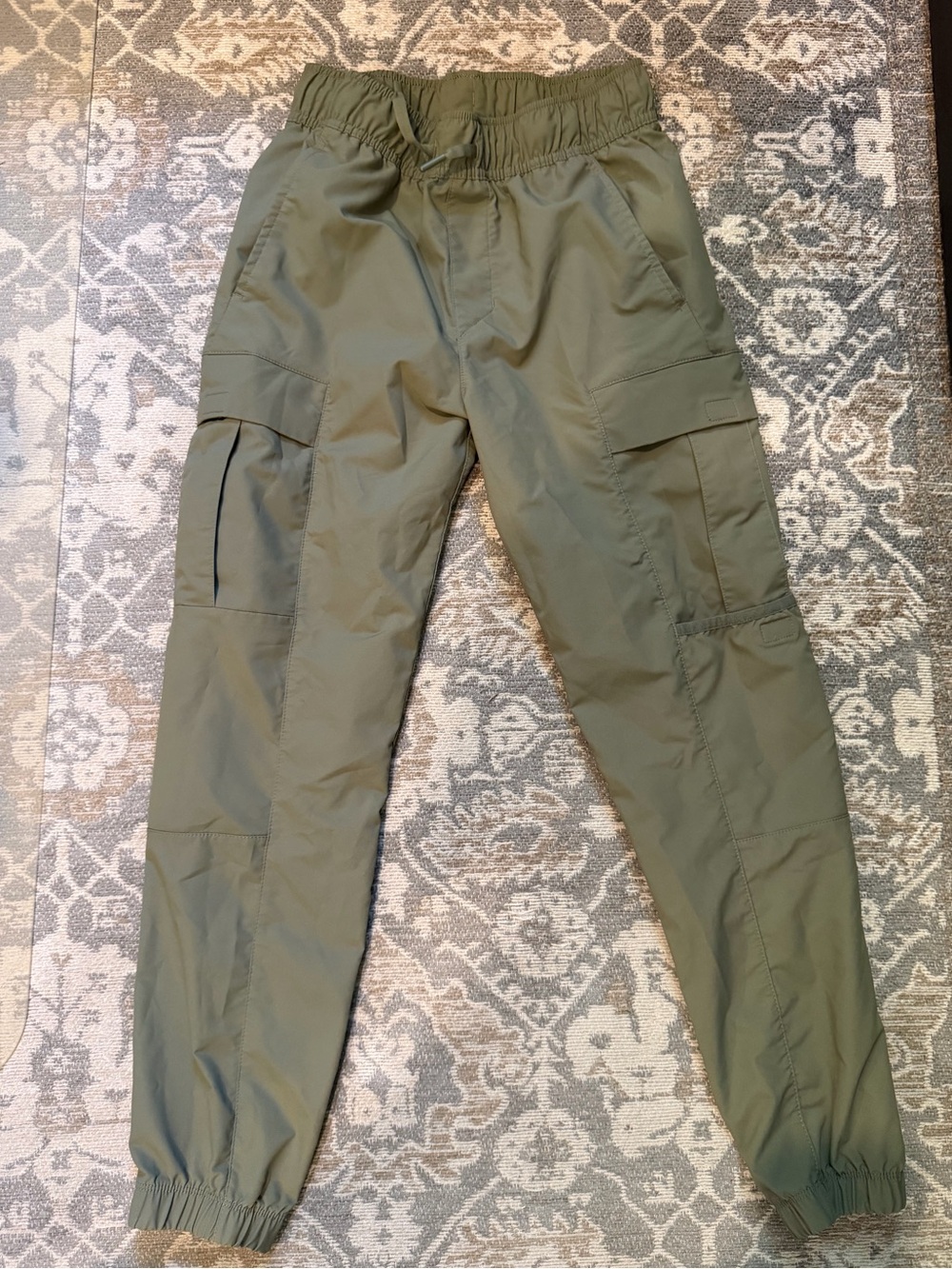 Kids wonder nation Olive Green Cargo Jogger Pants